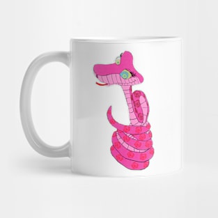 Pink Kaa With Coils Mug